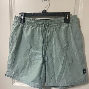 Mint Green Drawstring Shorts